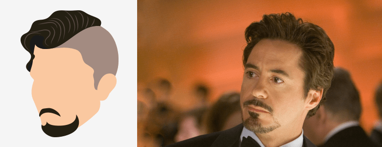 Goatee beard style