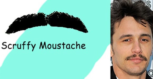 Most Popular Scruffy Mustache Style